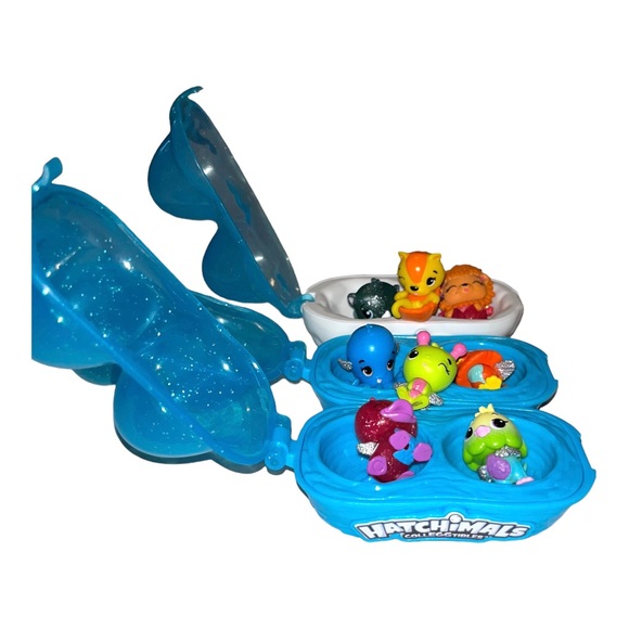 Lot of 8 Hatchimals Mini Colleggtibles Assorted Figures Mixed Toys 3 Cartons - Picture 6 of 8